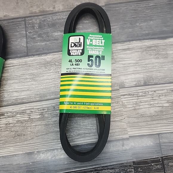 Dial Manufacturing Inc. Precision Engineered V-Belt 50" 2Pack [Wall 1] - Picture 2 of 10